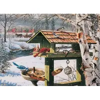 Willow Creek Press Backyard Banquet Puzzel 1000 Stukjes
