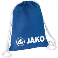 Jako Gymbag blauw / wit