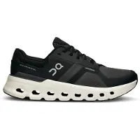 On Running Loopschoen 'Cloudrunner 2' lichtgrijs / zwart