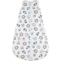 Meyco Baby Animal baby slaapzak rond gevoerd - multicolour - 110cm - 2.5 TOG