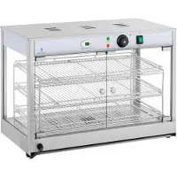 Usorteret Warmhoudvitrine- 1.200 W - LED display