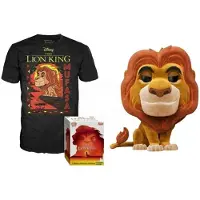 Funko POP! Pop! & Tee Box: Disney The Lion King - Mufasa (Size M)
