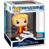 Funko POP! Pop! Deluxe Disney-figuurtje - Arthur met Excalibur uit "De Zwaard in de Steen"
