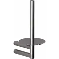 DECOR WALTHER WC Rolhouder Mikado ERH Zwart Chrome PVD
