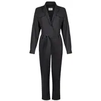Aaiko Dames Jumpsuits Jessie Pinstripe Vis 548 - Zwart - Maat S