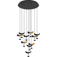 Eglo Hanglamp Dracera Zwart Met Goud