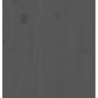 vidaXL Dressoir - Dressoirs - Bijzetkast - Consolekast - Dressoir 100x40x75 cm massief grenenhout grijs