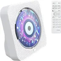 Somstyle 6-in-1 CD Speler met Speaker - Bluetooth - Met USB & Micro SD Ingang - Fm Radio - CD / CD-R / CD-RW - MP3 - Wit
