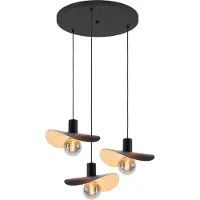 Stars of Light Hanglampe , Saceda, dimbare, Zwart, Eetkamer, Metaal, Modern