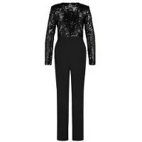 Ibana Dames Jumpsuits Ophelia - Zwart - Maat 34