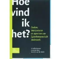 Bohn Stafleu van Loghum Hoe vind ik het? (Paperback)