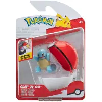 Pokémon Clip 'n' Go Poké Balls Squirtle #3 & Poké Ball Mini-Figuur