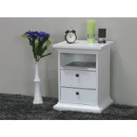 Hioshop Nachtkastje Venetië wit.