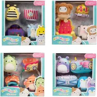 Squishmallows Squishville Mini Squishmallows Knuffel Figure Accessoires Set Parade Flaot 5 cm Knuffeles