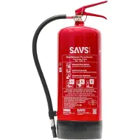 SAVS Brandblusser poeder 9 kg