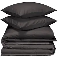 De Witte Lietaer Dekbedovertrek Laura Ebony Flanel-260 x 200 / 220 / 240 cm | Extra Breed