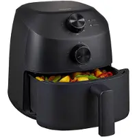 Tomado TAF2001B - Mini Airfryer - 2 liter inhoud - Voor 1 of 2 personen - Kleine Heteluchtfriteuse - PFAS vrij - Zwart