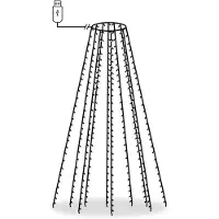 vidaXL Kerstboomverlichting met 250 LED's meerkleurig net 250 cm