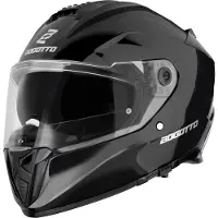 Bogotto FF122 SVK Solid Zwart Integraalhelm Maat XS