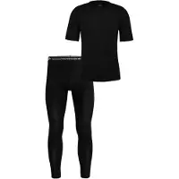 Normani Sportpak zwart gemêleerd / wit
