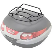 Givi METALEN BAGAGEREK ZWART, VOOR *E55N*
