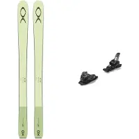 XO Skis - Packs (ski's & bindingen) - Pack Xo V21 Green Tea Tuscany Olive 2025 voor Unisex van Hout - Groen