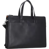 PICARD Toscana Koffer Leer 39 cm Laptop compartiment schwarz