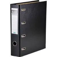 Pierre by Elba Rado Plast Breed Ordner A5 75 mm Zwart 4 Ringen 100551851 Karton, PP (Polypropeen) Liggend