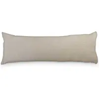 Beau Maison Velvet Body Pillow Zilver - Body Pillow + Velvet Sloop