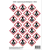 Stickerkoning Pictogram sticker A270-E001 Nooduitgang W links - 100x50mm 10 stickers op 1 vel