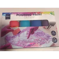 Artist - Gietverf - Pouring Acyrlverf, 4 Kleuren - verf