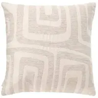 Fonq Groovy Sierkussen 50 x 50 cm - Ivoor
