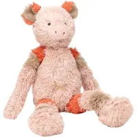 Happy horse Varken Puck Knuffel 42 cm - Roze - Baby knuffel