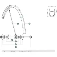 Mavic R-sys Slr Voorvelg