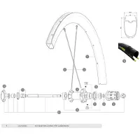 Mavic Cosmic Pro Carbon Ust Rear Velg