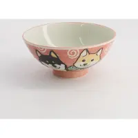 Tokyo Design Studio - Kawaii Shiba-Dog Rijstkom - Roze - 500 ml - Ø 14 cm