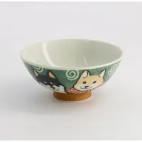 Tokyo Design Studio – Kawaii – Rijstkom – Shiba Hond – Groen – 14.5×6.5cm 500ml