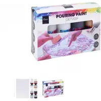 Artist - Gietverf - Pouring Acyrlverf, 4 Kleuren - verf