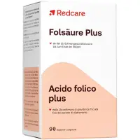 RedCare Foliumzuur Plus 90 St Capsules