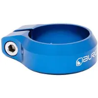 Burgtec Aluminium Zadelpenklem Blauw || Maat: 38.6