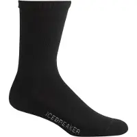 Icebreaker Sokken Women Lifestyle Light Crew Black-Schoenmaat 41 - 43