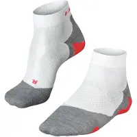 Falke RU5 Short Hardloopsokken anti blaren, ultralichte padding functioneel garen sportsokken heren wit - Maat 44-45