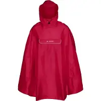 Vaude Valdipino Poncho, donkerrood