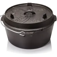Petromax Dutch Ovens with plane bottom surface FT9