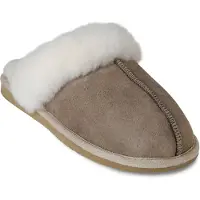 Shepherd Huisschoenen 'Jessica' greige / wolwit