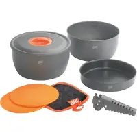 Esbit - Topfset CW2500 - Pan 2 l / 2,5 l, grijs