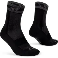 Gripgrab Sokken Winter Merinos Fietssokken Gris Noir || Maat: 44-47