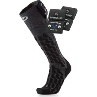 Therm-ic - Verwarmde sokken - Set Heat Fusion Uni + S-700B voor Unisex - Maat 45-47 - Zwart