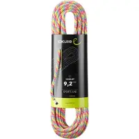 Edelrid - Klimtouwen - Kinglet 9,2Mm Snow voor Unisex - Maat 70 m - Roze