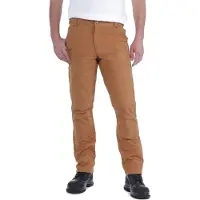 Carhartt - Stretch Duck Double Front - Vrijetijdsbroek 33 - Length: 34, bruin